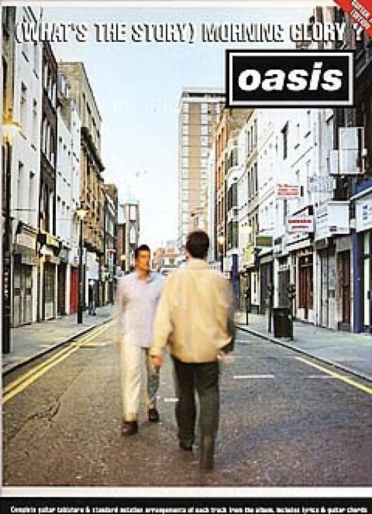 Oasis: (What's the Story) Morning Glory?| Guitar Tab and Lyrics Songbook | Tablature with Standard Notation | Iconic Britpop Rock Sheet Music | Authentic Playable Arrangements Study Performance