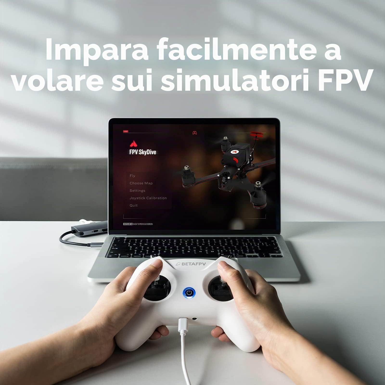 BETAFPV Kit Drone Cetus Pro FPV RTF Con Supporto Altitudine Autoprotezione Atterraggio Di Emergenza 3 Modalità di Volo Funzione Tartaruga Drone Pronto a Volare per Principianti Adolescenti
