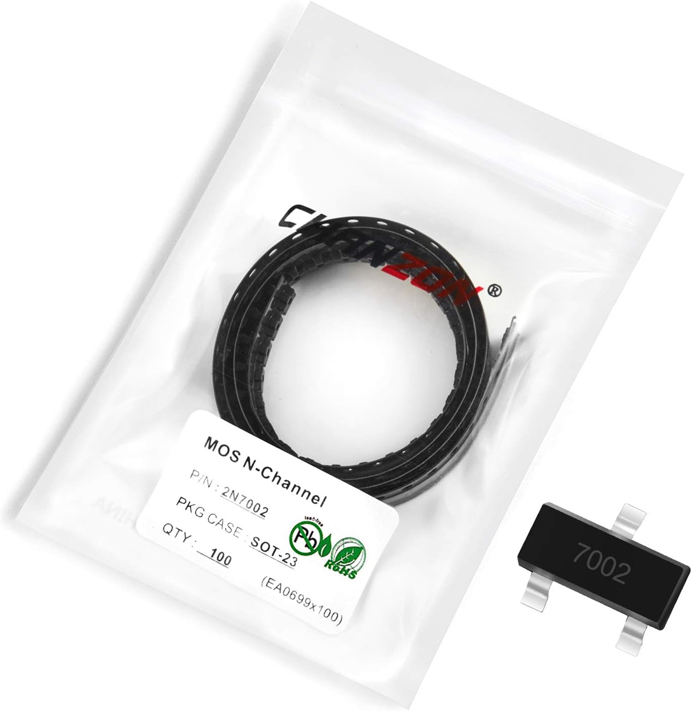 Transistor De Jonction Bipolaire, 100 Pièces, BSS84 SOT-23 P