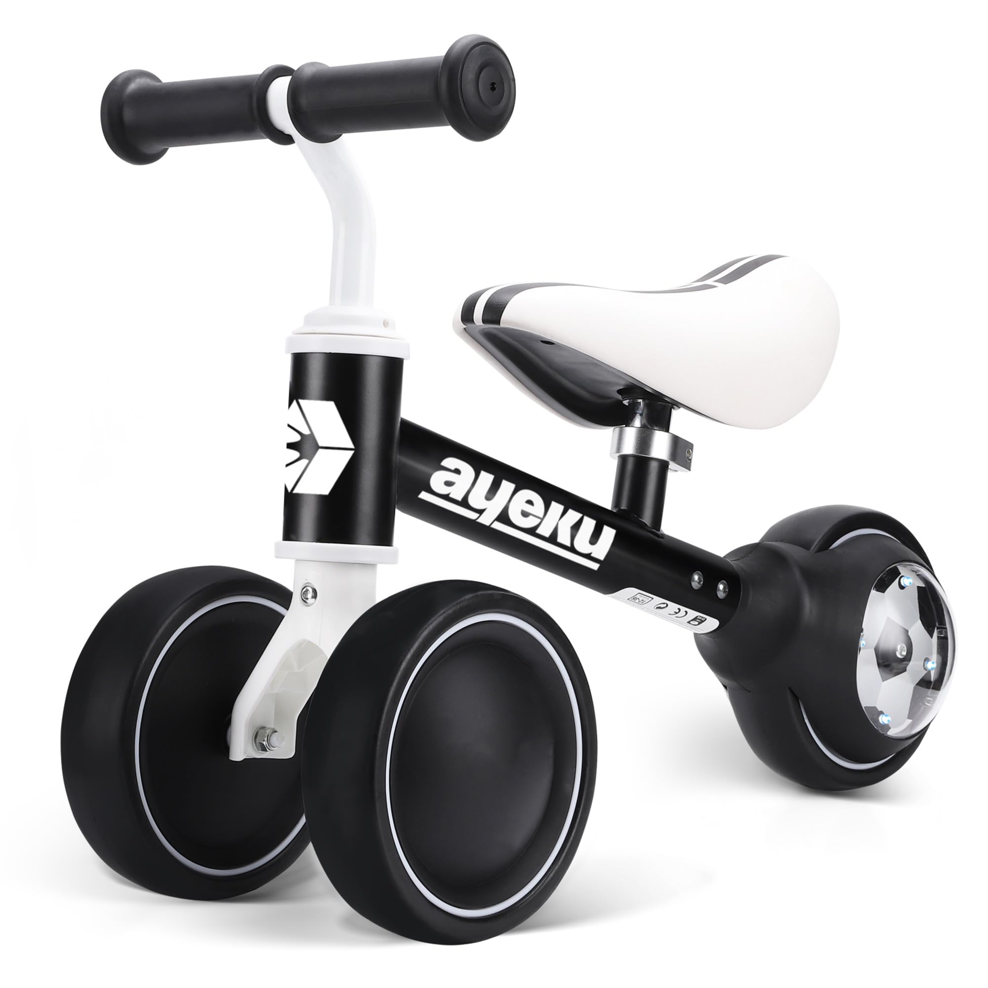 AyeKu Baby Balance Bike for Toddlers Football Edition 1-3 yrs