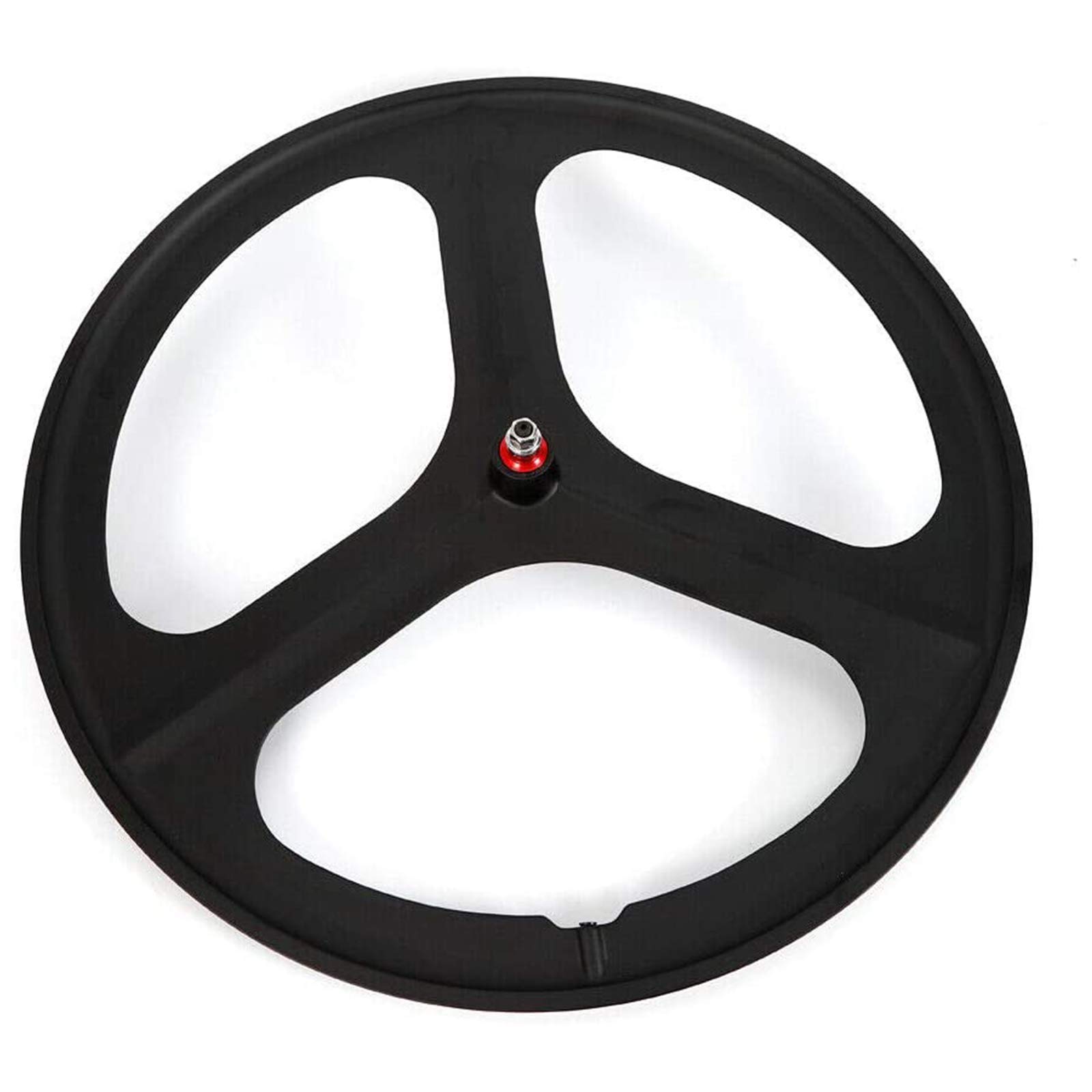Koło rowerowe 700C, stałe koła zębate, 66.0 cm MTB Mag Wheel Set 3 szprychowe obręcze, pojedyncza prędkość, przednie tylne koła Fixie, koło typu Clincher, przednie i tylne, czarne