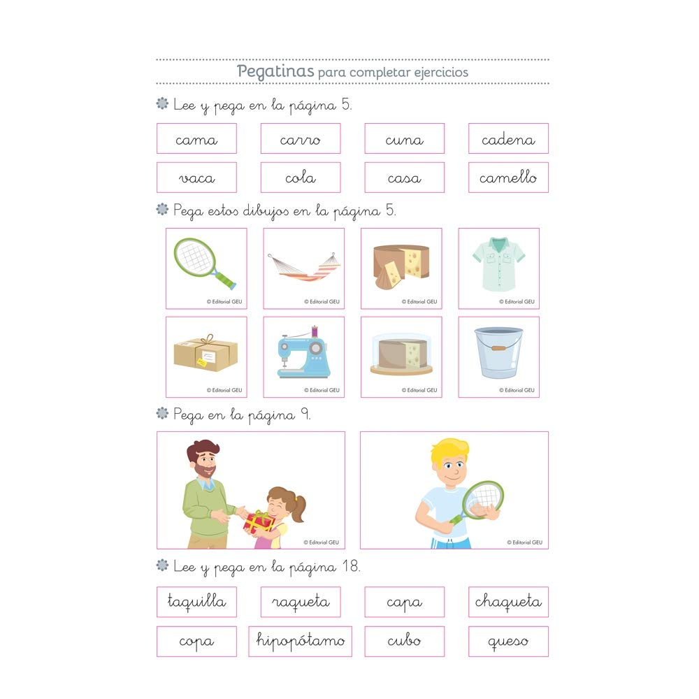 Pack Lecturas Comprensivas/ Educación Infantil/ Editorial Geu/ mejora la Comprensión Lectora/ Recomendado Como Apoyo/ Actividades sencillas