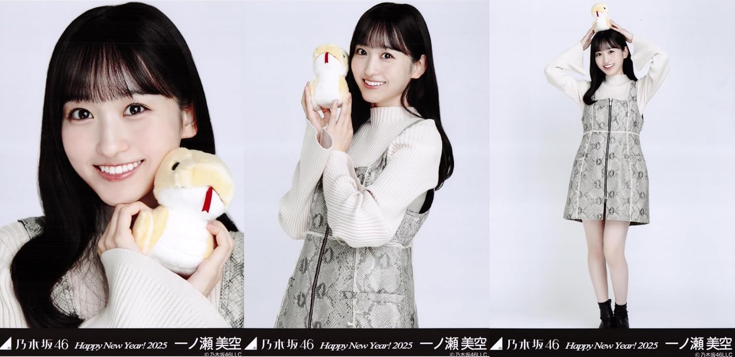 Amazon.co.jp: 乃木坂46 生写真 2025年1月 干支 巳 3種コンプ