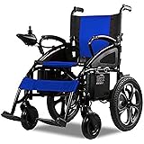 Alton+All+Terrain+Heavy+Duty+Powerful+Dual+Motor+Foldable+Electric+Wheelchair+Motorized+Power+Wheelchairs+Silla+de+Ruedas+Electrica+para+Adultos.+Supports+up+to+265+lbs+-+Weight+99+lbs+%28Blue%29