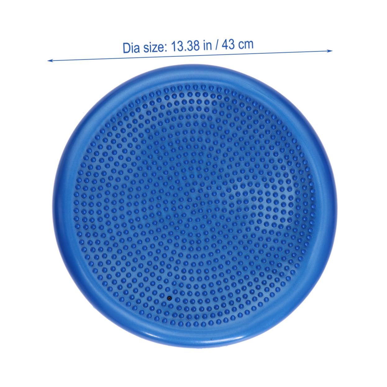 Disco di Cuscino Oscillante di Stabilità Tappetino Yoga Extra Large Spesso Cuscino Gonfiabile per Sedili Disco di Bilanciamento della Stabilità Disco Oscillante Blue