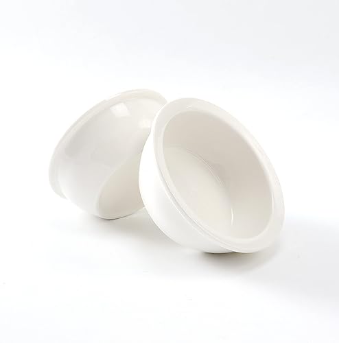 Sunhoo 2 cuencos de cerámica de repuesto para gatos de 12.2 fl oz para gatos de interior, platos para cachorros, platos pequeños para alimentación
