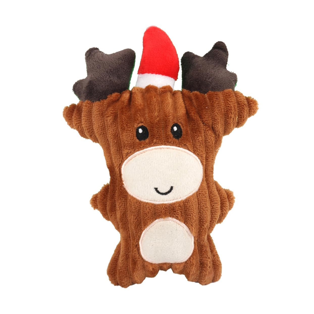 Kisangel 6stücke Plüschspielzeug Für Haustiere Mit Geräuschfunktion Niedliche Rentier Und Santa-Designs Für Kauen Und Spielen Für Hunde Und Katzen Zufällige Stilvariation