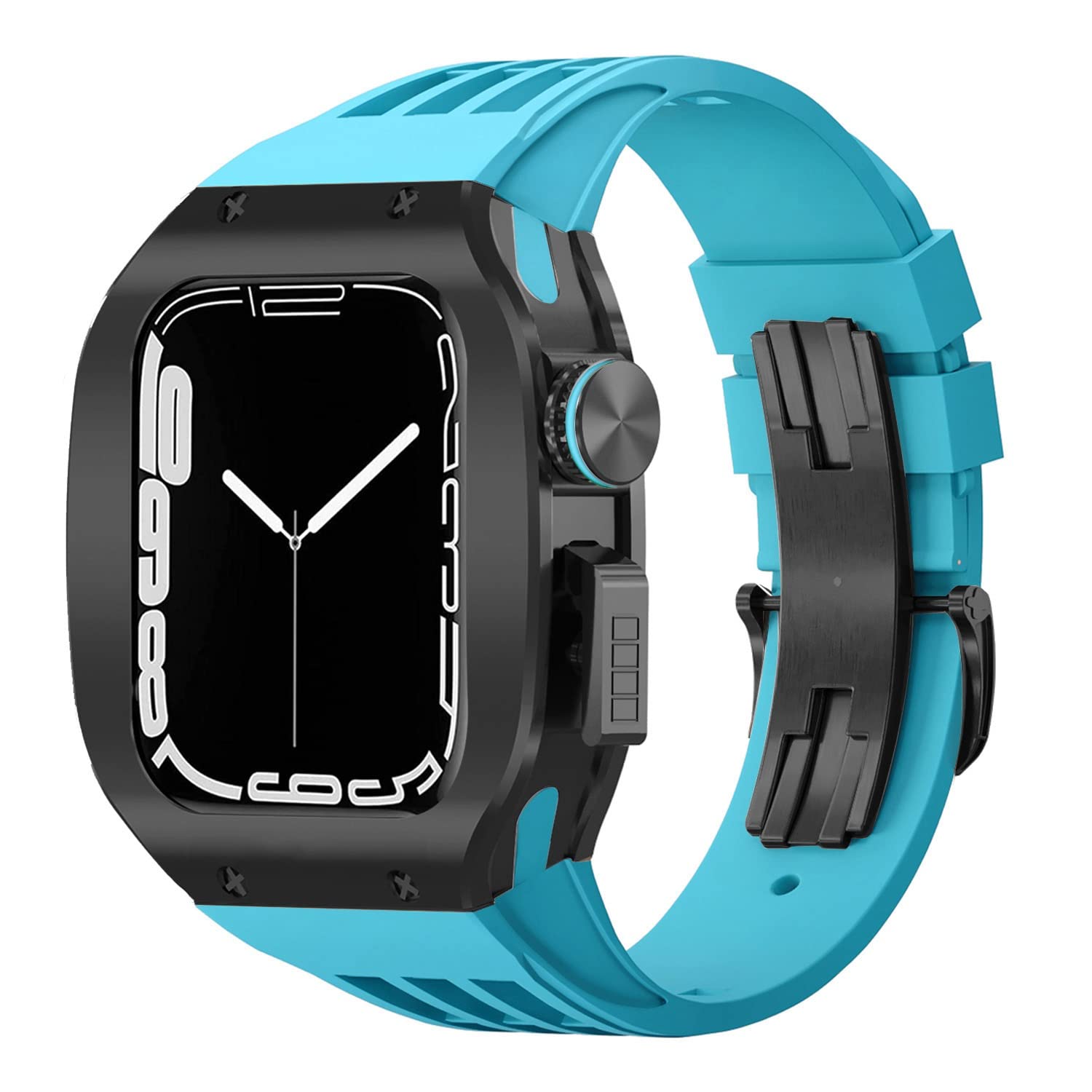 Kit de modification pour Apple Watch 8 7 45 mm boîtier titane bracelet - 8