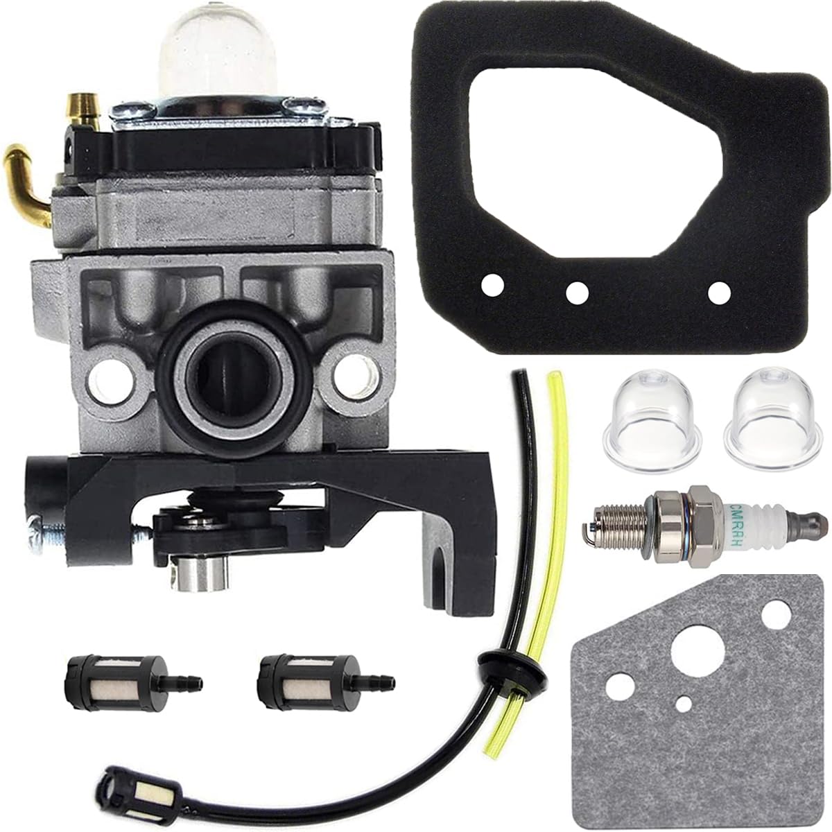 ZAMDOE Carburatore per Honda GX25 GX25N GX25NT FG110 FG110K1 Piccolo Motore Rototiller Trimmer Decespugliatore 16100-Z0H-053 16100-Z0H-825 Carburatore con 17211-Z0H-800 Filtro Aria