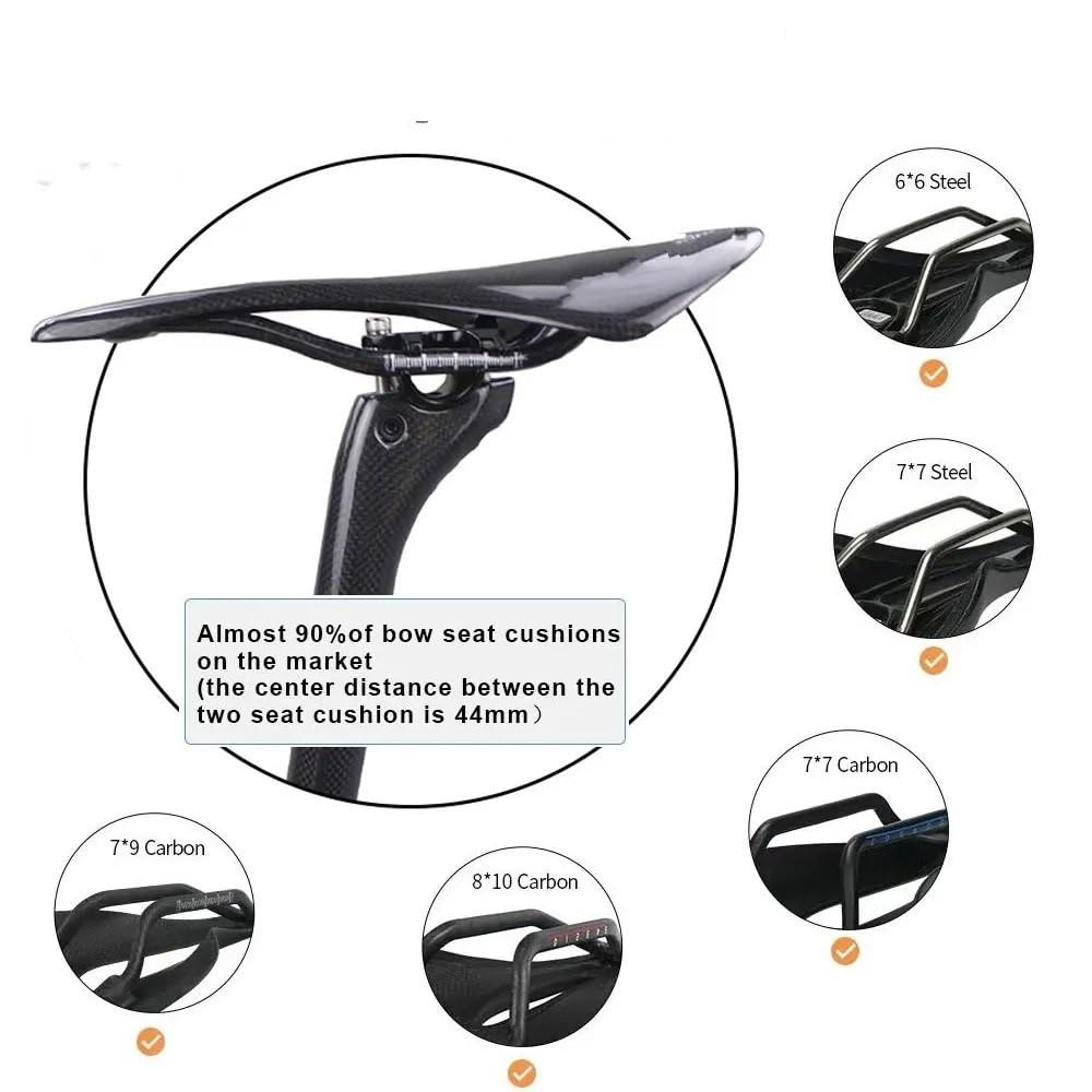 Sztyca podsiodłowa Pasuje do sztyca rowerowa z włókna węglowego 25.4/27.2/30.9/31.6mm przesunięcie 20mm słupek szosowy roweru szosowego MTB E-Bike rower podsiodłowa