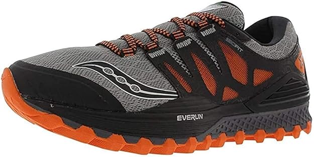 Saucony Xodus Iso Trail Runner m?ski, Szary szary pomara?czowy czarny - 41  EU : Amazon.pl: Moda
