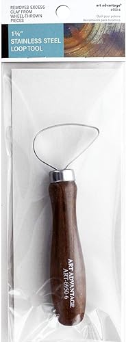 Art Advantage Herramientas de arcilla para esculpir de bucle ancho, herramienta de 1.75 pulgadas, herramientas de arcilla para esculpir polímeros,