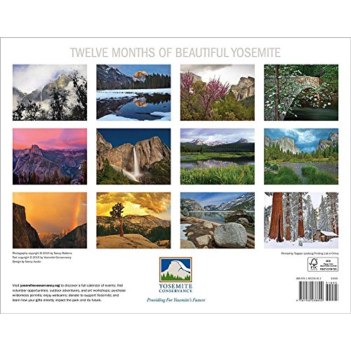 A Sense of Yosemite 2016 Calendar – vue 2