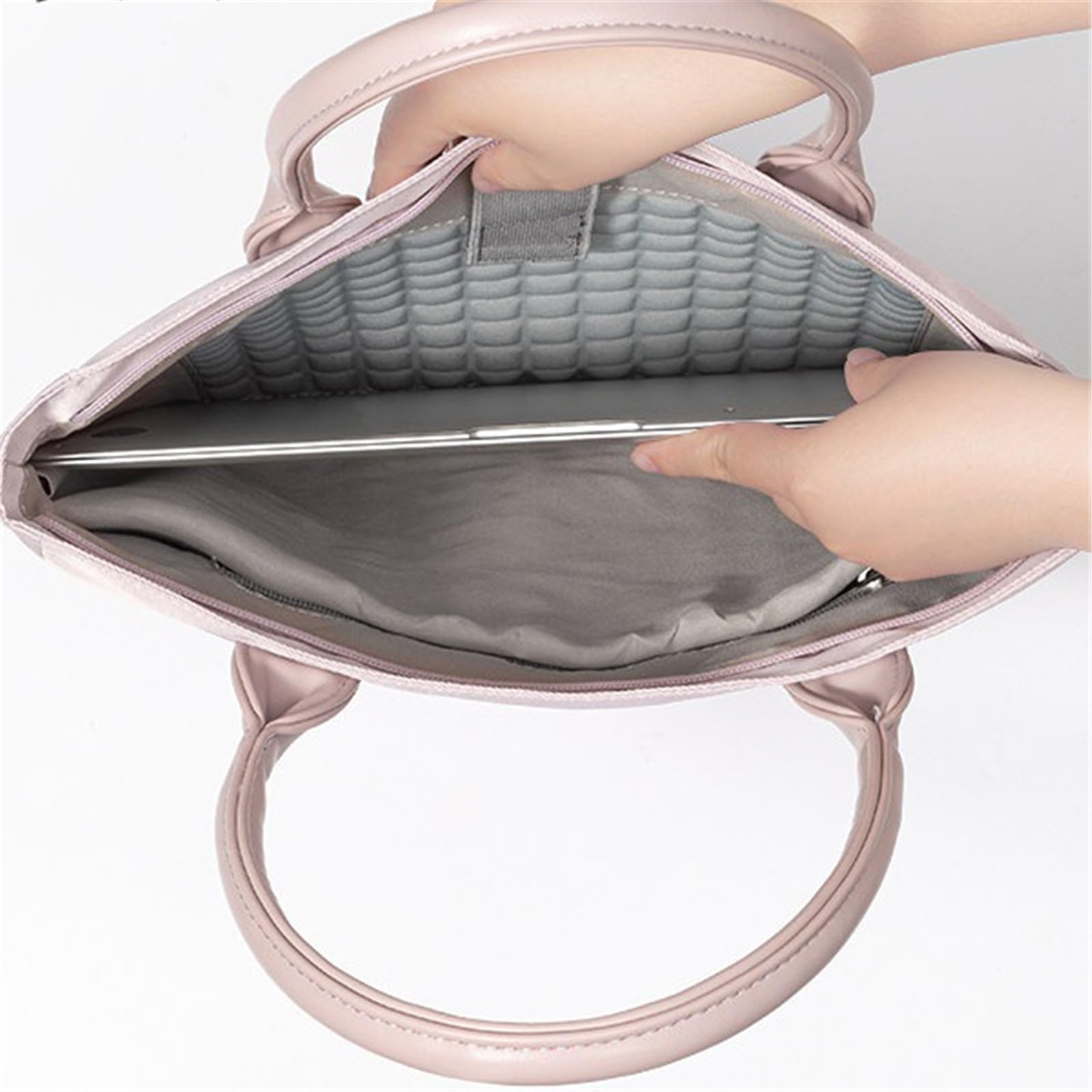 Business Laptop-Tragetasche, 13- bis 14-Zoll-Laptoptasche mit großem Fassungsvermögen for Arbeit/Reisen/Universität/Alltag Aktentasche