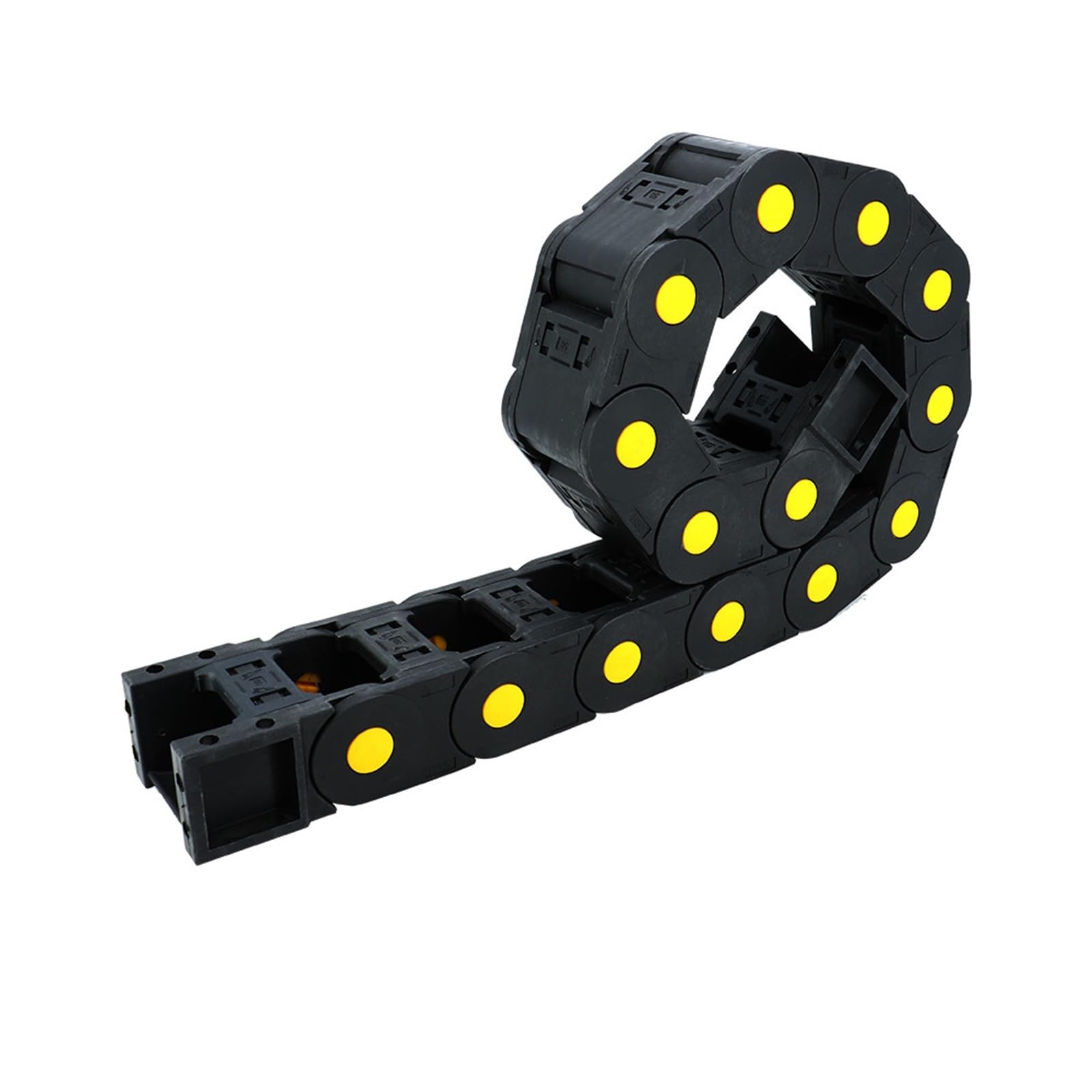 45 x 75 mm 45 x 75 mm Nylon-Maschinenschleppleine Kunststoffkabelkette Schleppkette Slient Bridge L 1 m for CNC-Fräse