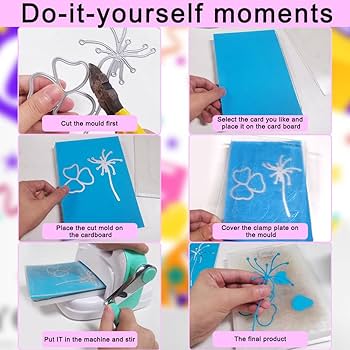 Amazon.co.jp: カード製作用蓮の葉型抜き2個。AFUNTAメタル