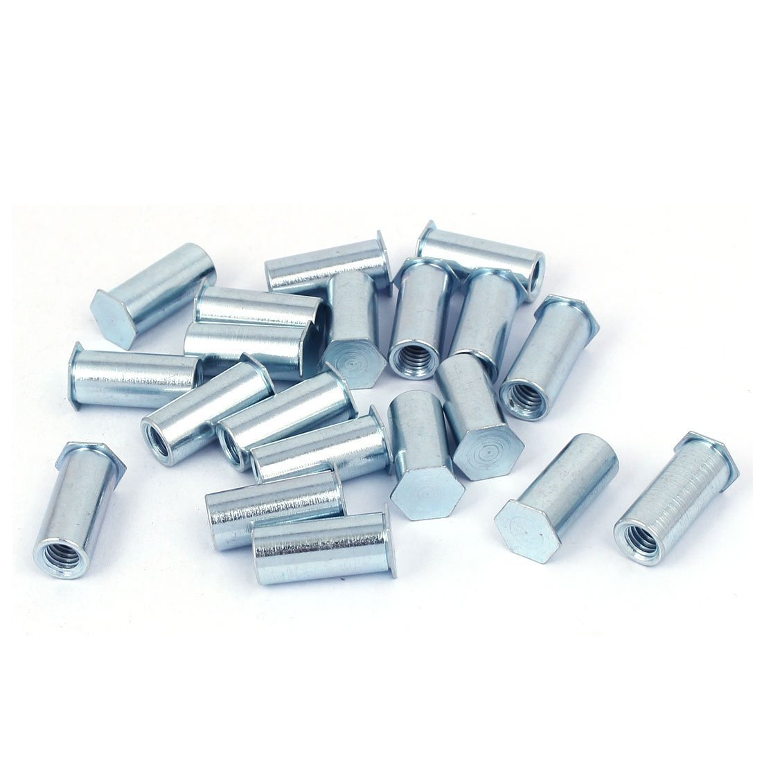 Ubersweet® Imported M6 x 20mm Full Thread Hex Head Clinch Stud Self Clinching Blind Standoff 20PCS-image-39