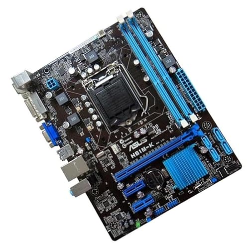 Placa base ASUS H61M-K LGA 1155 - Memoria Micro ATX RAM DDR3 VGA/DVI-D