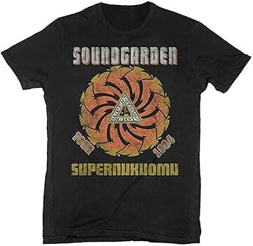 90s soundgarden SUPER UNKNOWN Tシャツ 90s Soundgarden 'Superunknown' Band Black Short Sleeve