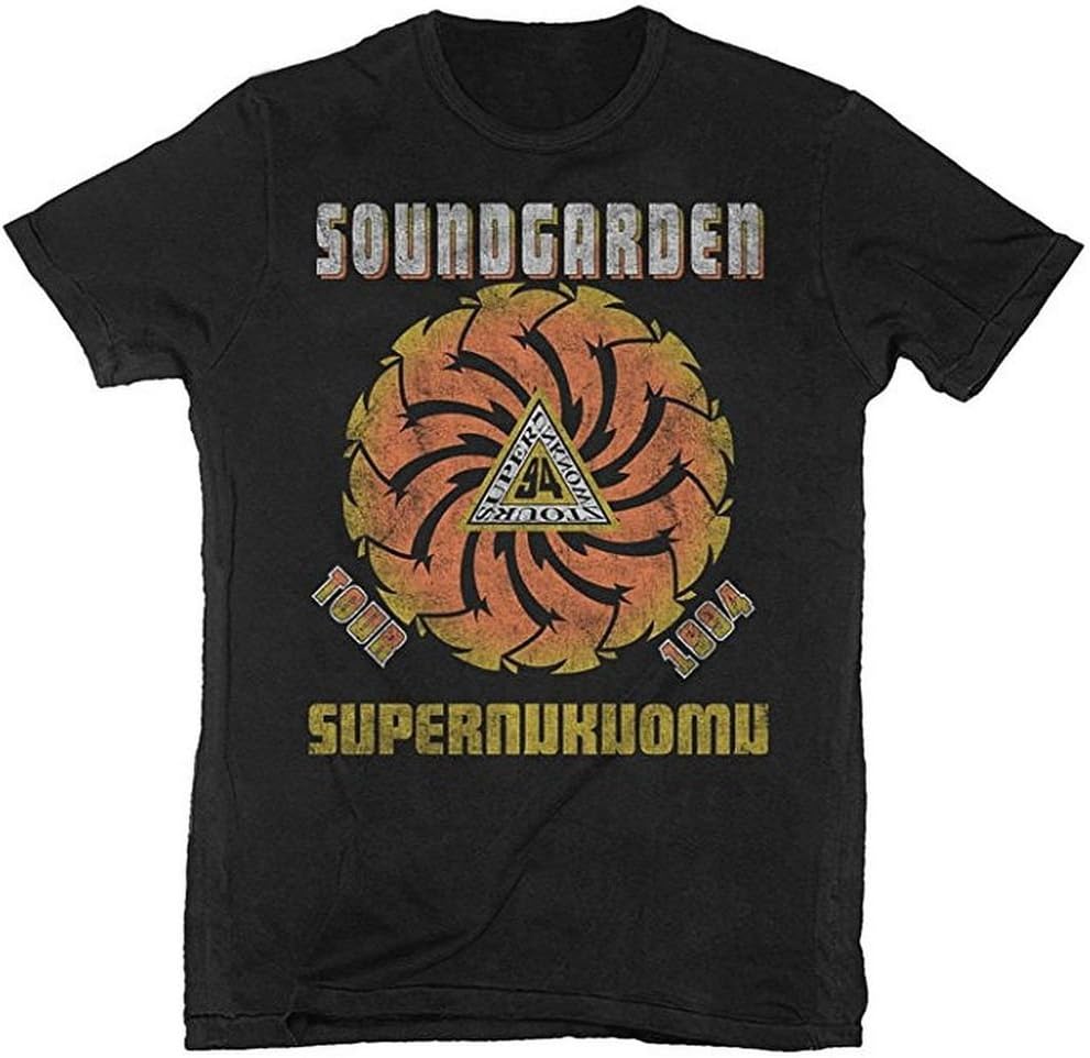Soundgarden Superunknown Spiral 94 Tour Men's Soft T-Shirt Black