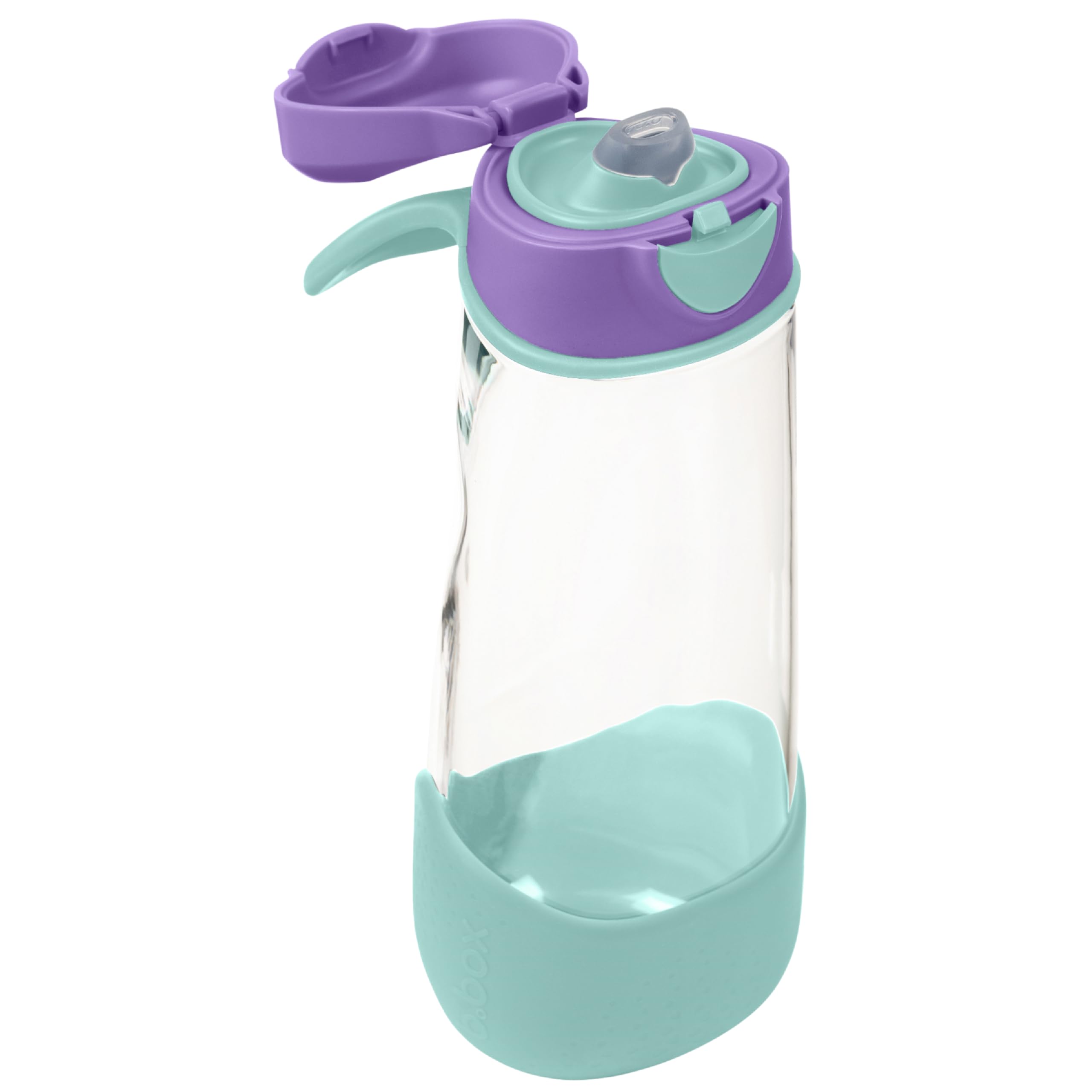 b.box Borraccia Sportiva con Beccuccio | Borraccia Ergonomica Antigoccia | Borraccia Bambini dal Design Moderno | Intuitiva | 600 ml