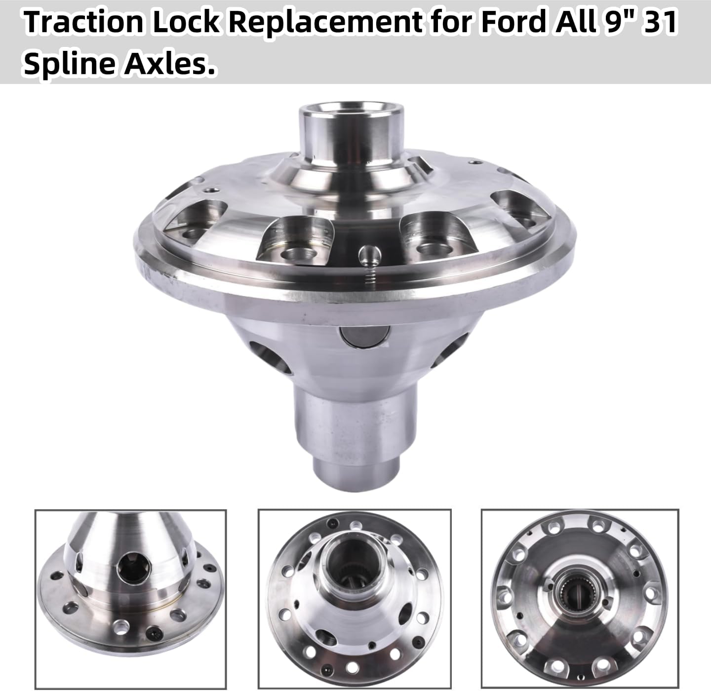 9 Inch Trac-Loc Posi with 31 Splines Traction Lock Replacement for Ford All 9" 31 Spline Axles F9-31-TLNF F9-31-POSI D4TZ4026A 542036 Vahaha