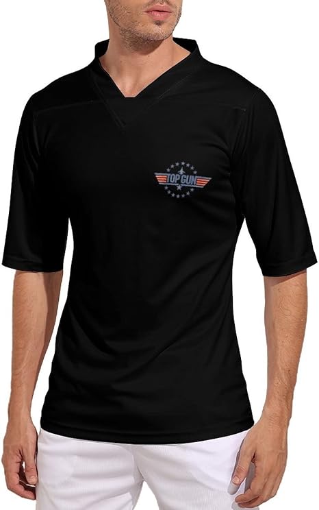 Amazon Co Jp トップガン 半袖 Tシャツ サッカーユニフォーム サッカージャージ スポーツウェア トレーニングウェア トレーニングジャージー おしゃれ ポリエステル 大きいサイズ Vネック 軽量 吸汗速乾 通気性 メンズ M 2xl ファッション