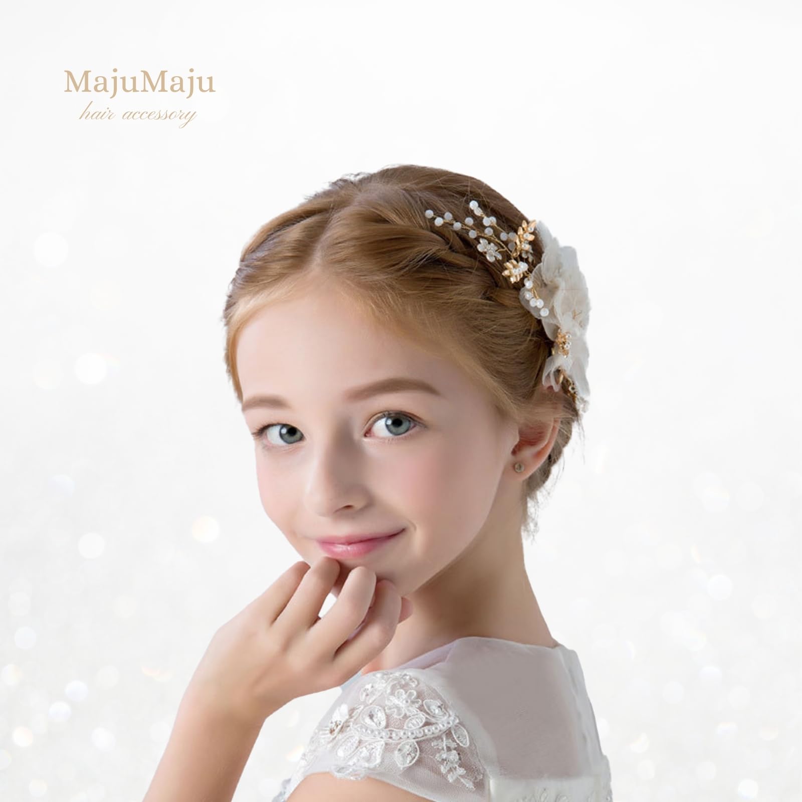 Amazon.co.jp: [MajuMaju]ヘアアクセサリー ピアノ発表会 ヘッドドレス