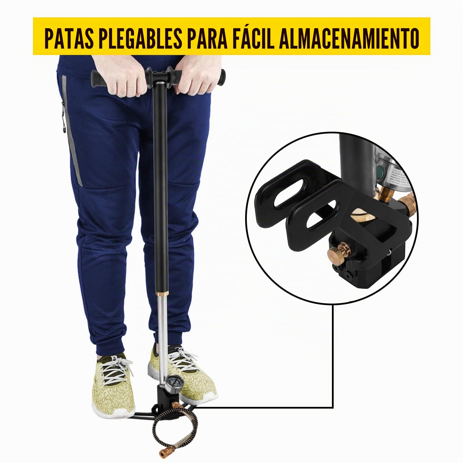 Bomba de pie trifásica de Columna Bomba Inflable de Aire