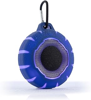 InnovaGoods® Altavoz Bluetooth Flotante IPX7 Impermeable, Altavoz 5W, luz LED, Color Azul/Negro