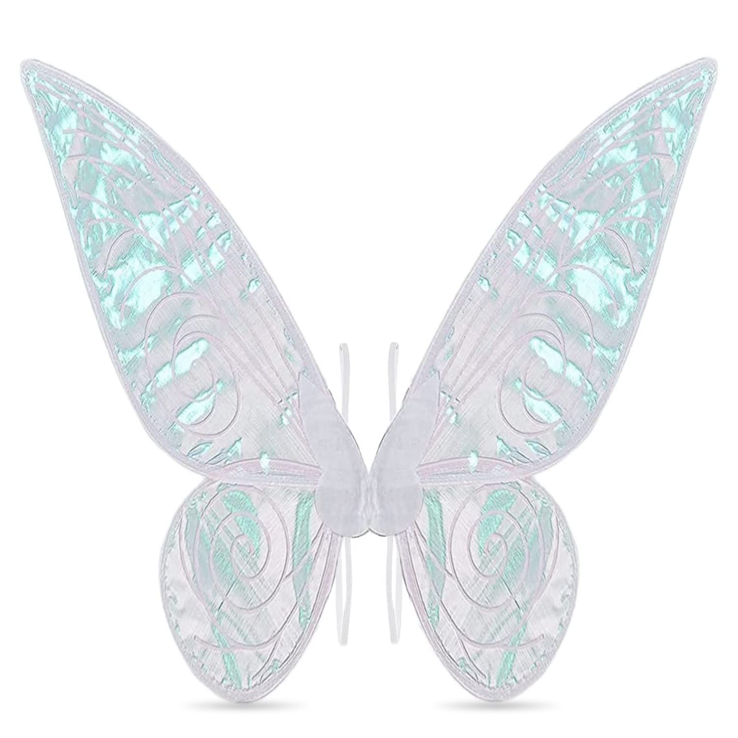 Ali Da Fata Con Bacchetta Magica - Costume Carnevale Bambina/Donna, 58x49cm, Arcobaleno - Foto 9