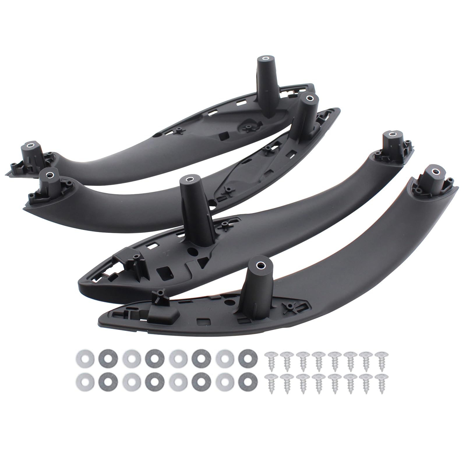 Amazon.com: MOTOKU Black Interior Door Pull Handle Armrest Panel