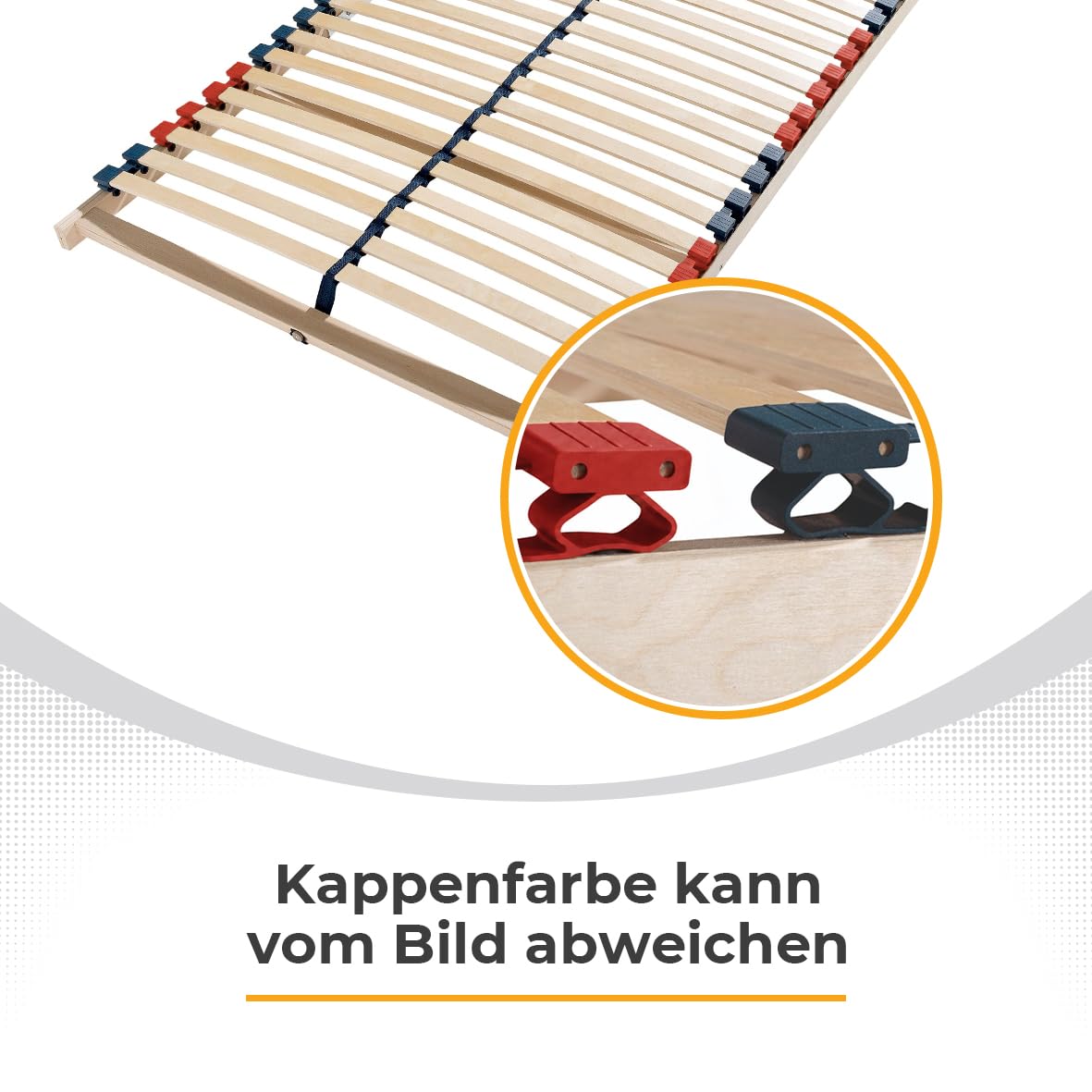 Stabiler Lattenrost 140x200, Lattenrahmen aus Buche, 7 Komfortzone, 28 Latten, Federholzrahmen Made in Germany, Lattenrost starr, Lattenrahmen 140x200 hohe Traglast bis 150Kg