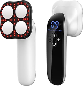 2023 Upgraded Body Massager Skin Tightening Machine for Belly Thigh Hip Leg (Light White)…