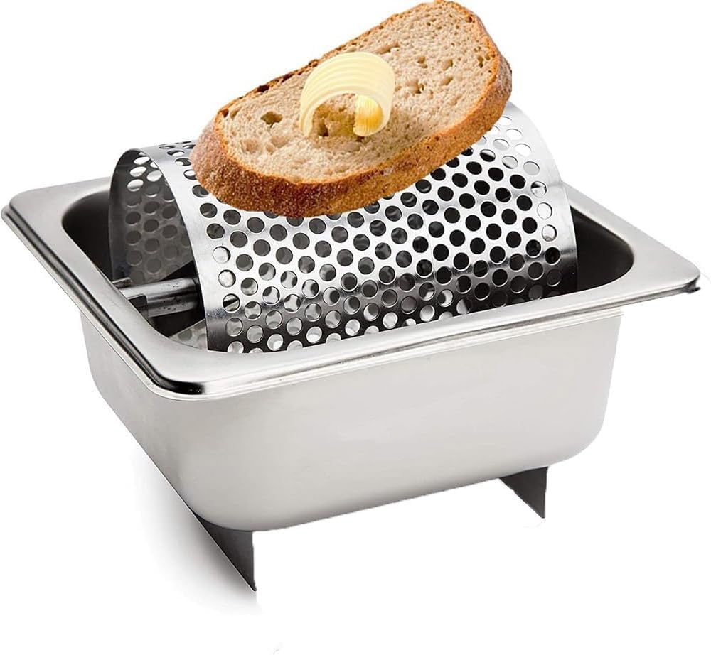 Butter Roller Dispenser, Melted Butter Spreader for Griddle, Time-Saving Spreadable Maker for Seafood and Corn, Easy and Efficient Butter Application