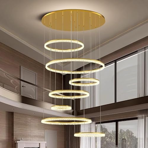 _ȃVfA, _ȉƂ̑LEDCgy_gCgvKipVfArO[݂艺CgƖ(7 ring gold big,Warm White)