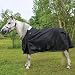 Miniature Horse Turnout Rainsheet 600D, Black, Medium