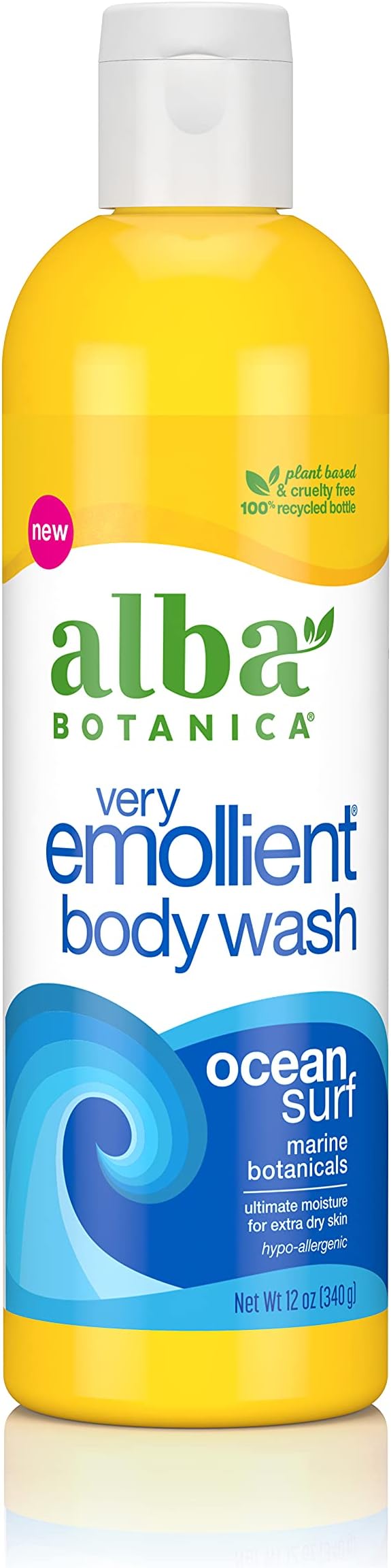 Alba Botanica Very Emollient Body Wash, Island Citrus, 32