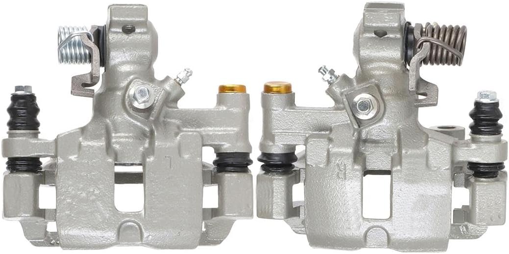 Rear Disc Brake Caliper Assembly Pair Set of 2 ZGYWAutoParts for Pontiac Bonneville 3.8L 2000-2005, for Buick Park Avenue 3.8L 2000-2005, for Oldsmobile Aurora 3.5L 2001 2002