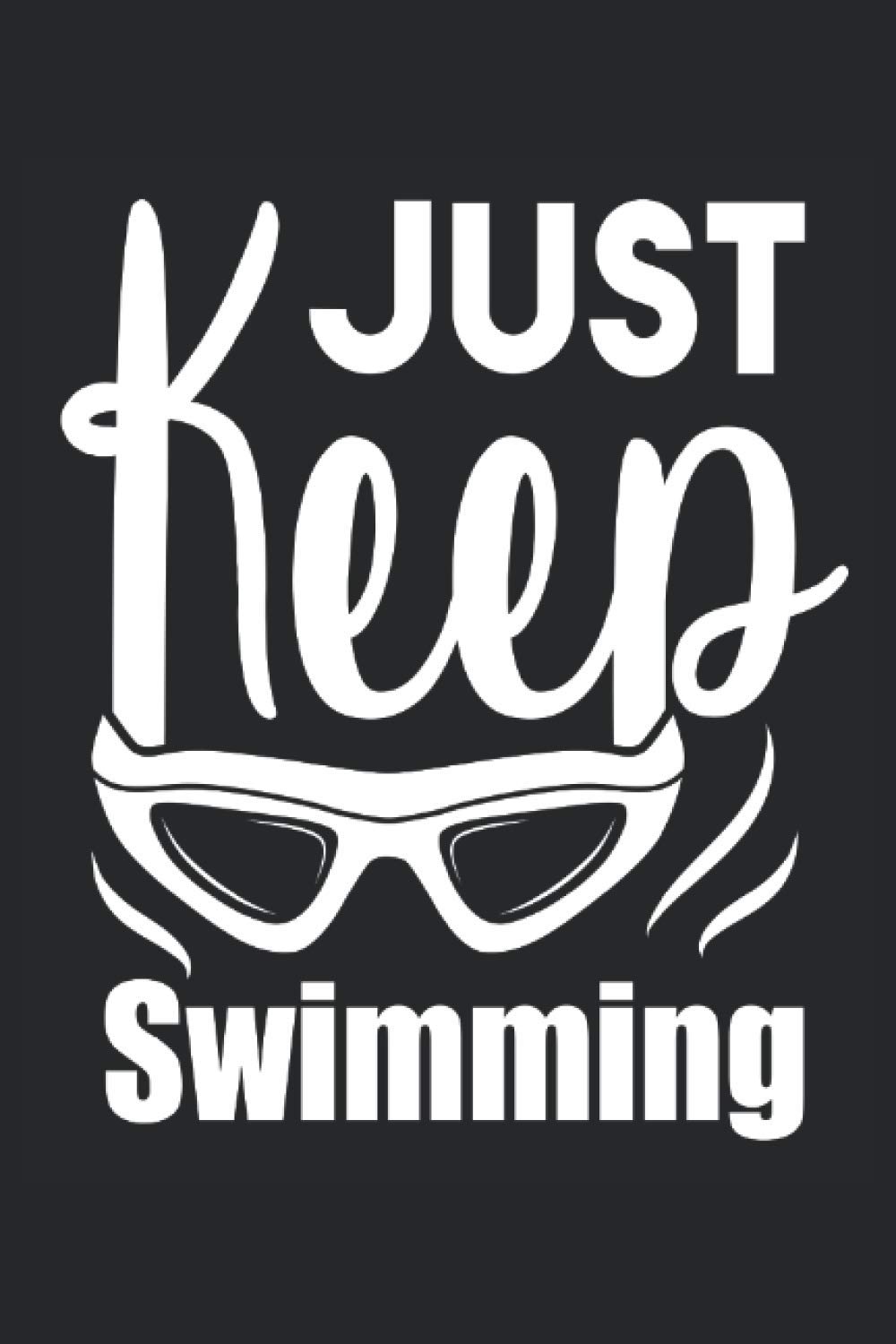 Swimming notebook: Swimming notebook A5 lined - for planning, organizing and taking notes