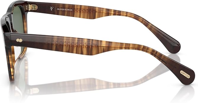 Amazon.com: Oliver Peoples OV5555SU R-3 13929A Cortado/Green