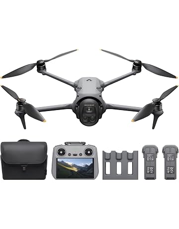DJI Mavic 4 Pro Fly More Combo With DJI RC 2, Flagship Tri-Camera Drone | 100MP 4/3 CMOS Hasselblad Camera, 30km/18.6mi Video Transmission, 51-Min Max Flight Time, Charging Hub, 3 Batteries