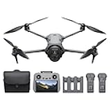 Mavic 4 Pro Fly More Combo with DJI RC 2, Flagship Tri-Camera Drone with 100MP 4/3 CMOS Hasselblad Camera, 30km/18.6mi Video Transmission, 51-Min Max Flight Time, Charging Hub, and More