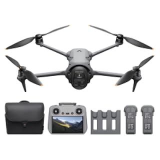 DJI Mavic 4 Pro Fly More Combo con DJI RC 2, dron insignia de tres cámaras | Cámara Hasselblad de 100MP 4/3 CMOS, transmisión de video de 18.6 mi/18.6 mi, tiempo de vuelo máximo de 51 minutos