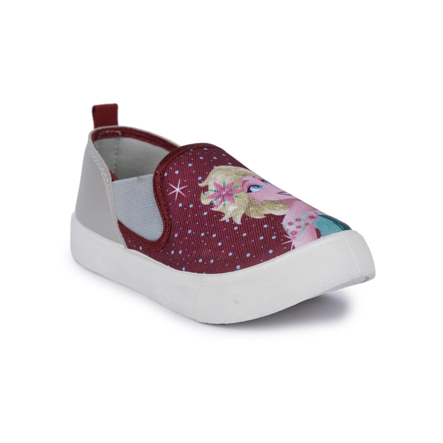 toothless Disney Frozen Kids Girls Maroon/Silver Canvas Shoes(FZPGCS3934-8-9Y) (B0BGSTZ6M9) Amazon Price History, Amazon Price Tracker