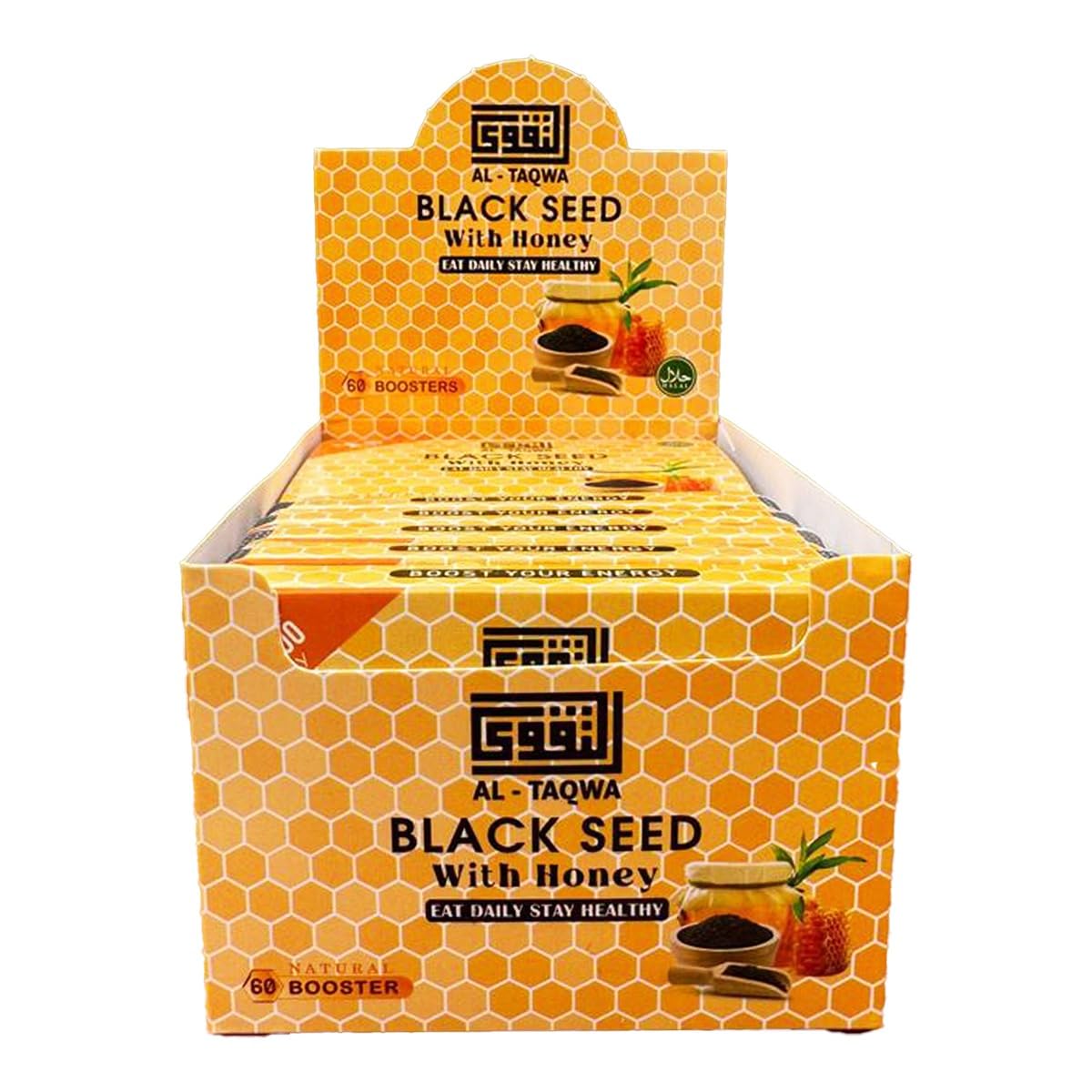 Black Seed Candy with Honey, Nigella Sativa Seeds, Nutritious, Packet