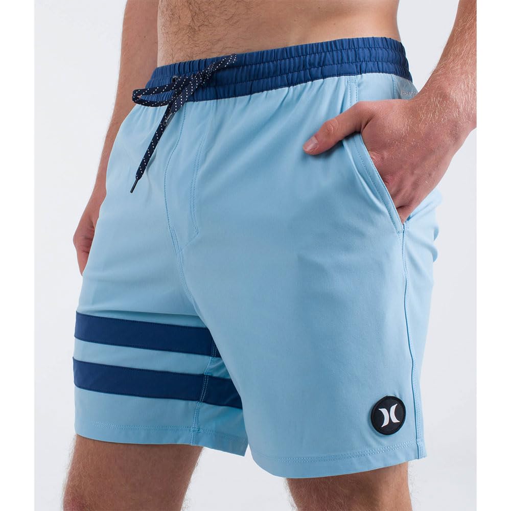 Hurley Herren Phntm Eco Block Party Volley 17 Board Shorts