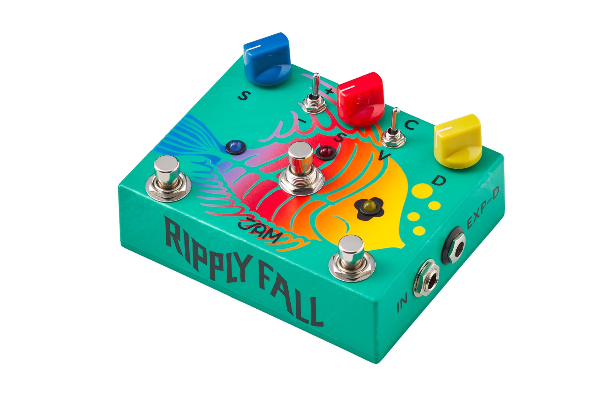 JAM PEDALS カスタムアートワーク RipplyFall JAM PEDALS カスタムアートワーク RipplyFall