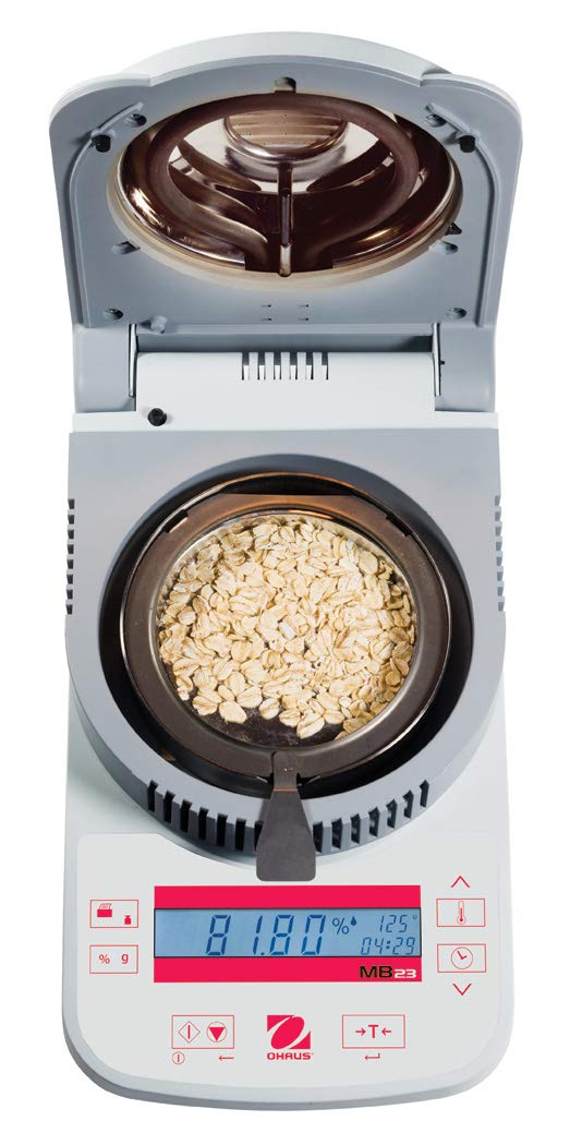 Ohaus 83999801 MB Moisture Analyzer, 110g Capacity, 0.01g Readability