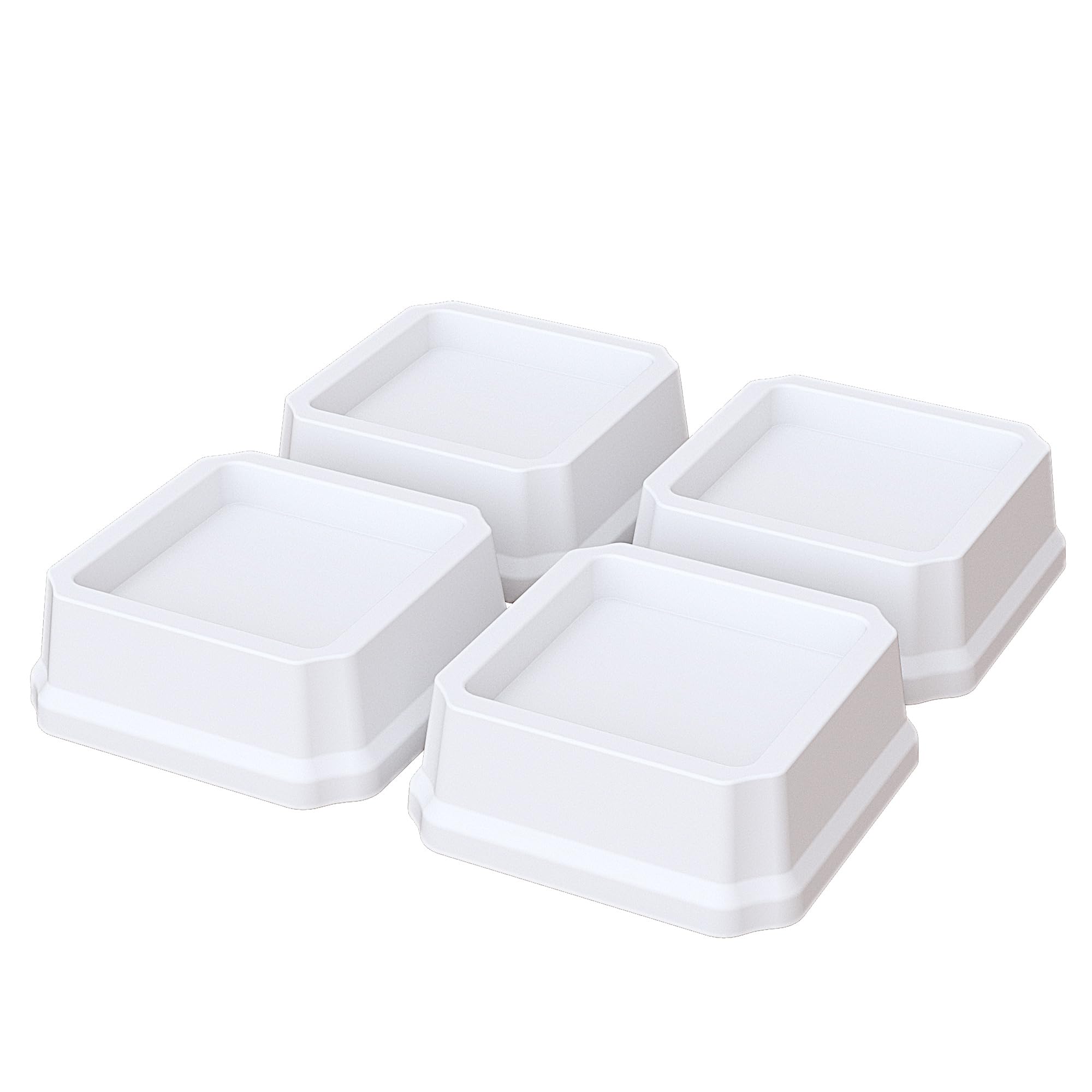 Napnapday Bed Risers 1 Inch Heavy Duty 4 Pack Bed Furniture - bedding accessories | Mubboo
